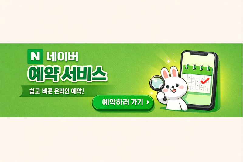 네이버로 예약하기